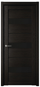 ПО Эко-шпон Прага 900 темный кипарис стекло черное 