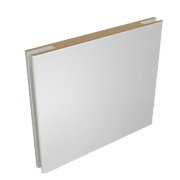 Доборный элемент 150 телескопический Эмаль ПП 10х150х2070 белый