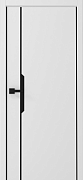 ПГ Vinyl PRO Графика-4 900 белый (композит кромка2 П-образная черная) 